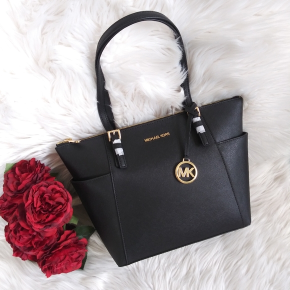 NWT MICHAEL KORS JET SET TRAVEL TZ MEDIUM TOTE - Picture 7 of 10